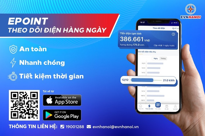 Ứng dụng EPoint là gì? Cách sử dụng EPoint để theo dõi điện năng hàng ngày!